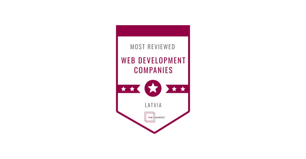 The Manifest Recognizes iConcept.lv as one of the Most Reviewed Web Developers in Latvia